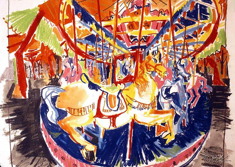 Carousel at Seaside Heights, NJ