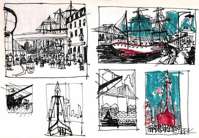 South Street Seaport, NYC