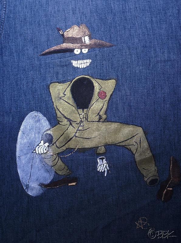 Grateful Dead character on jacket