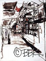 Below deck on the Intrepid Aircraft carrier, Hudson River, NYC