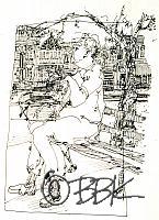 Old man relaxing at Disney World, Florida